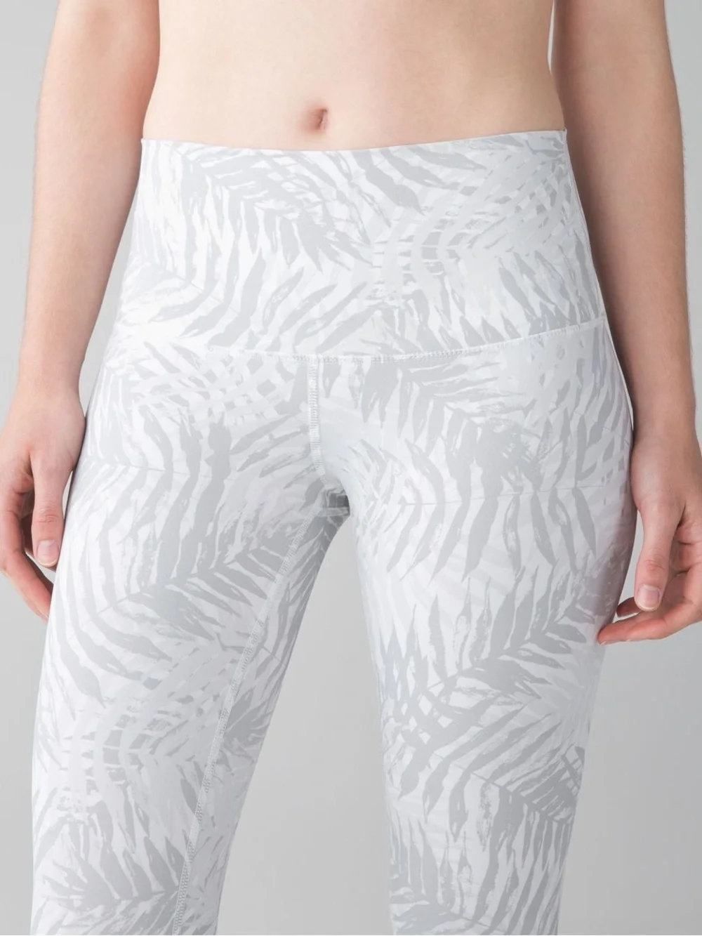 lululemon athletica Gray Camo High-Rise Leggings Wunder under